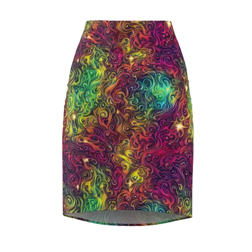 Ember And Tide on a Pencil Skirt