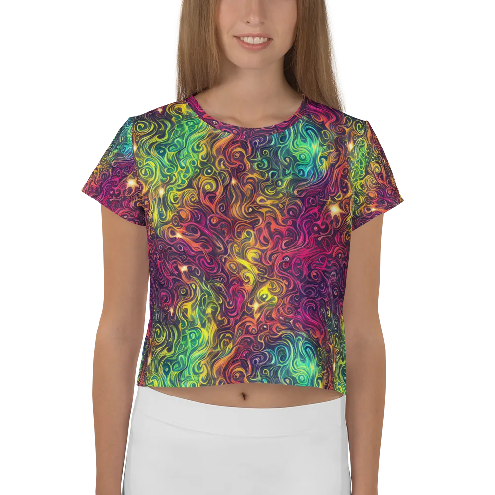 Ember And Tide on Crop Tee — Front
