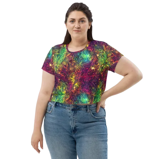 Ember And Tide on a Crop Tee