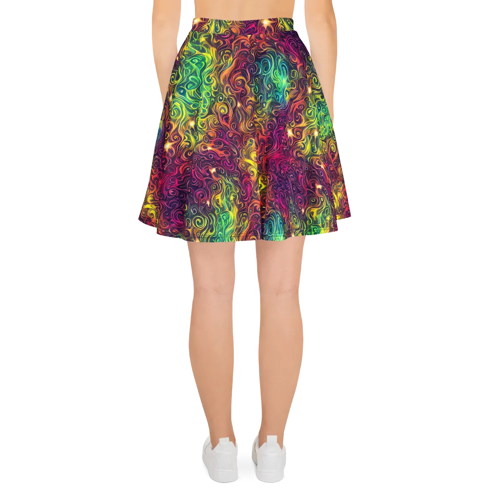 Ember And Tide on Skater Skirt — Back