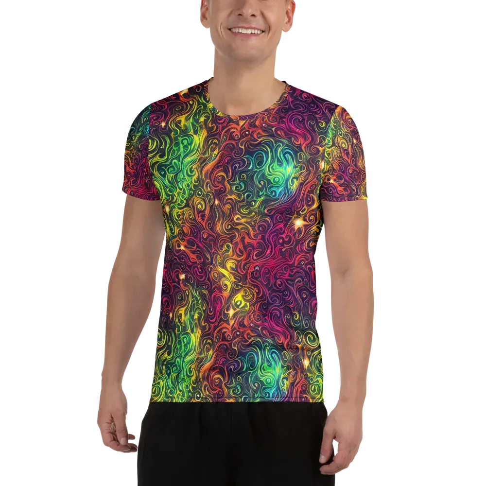 Ember And Tide on Men's Athletic T-Shirt — Front