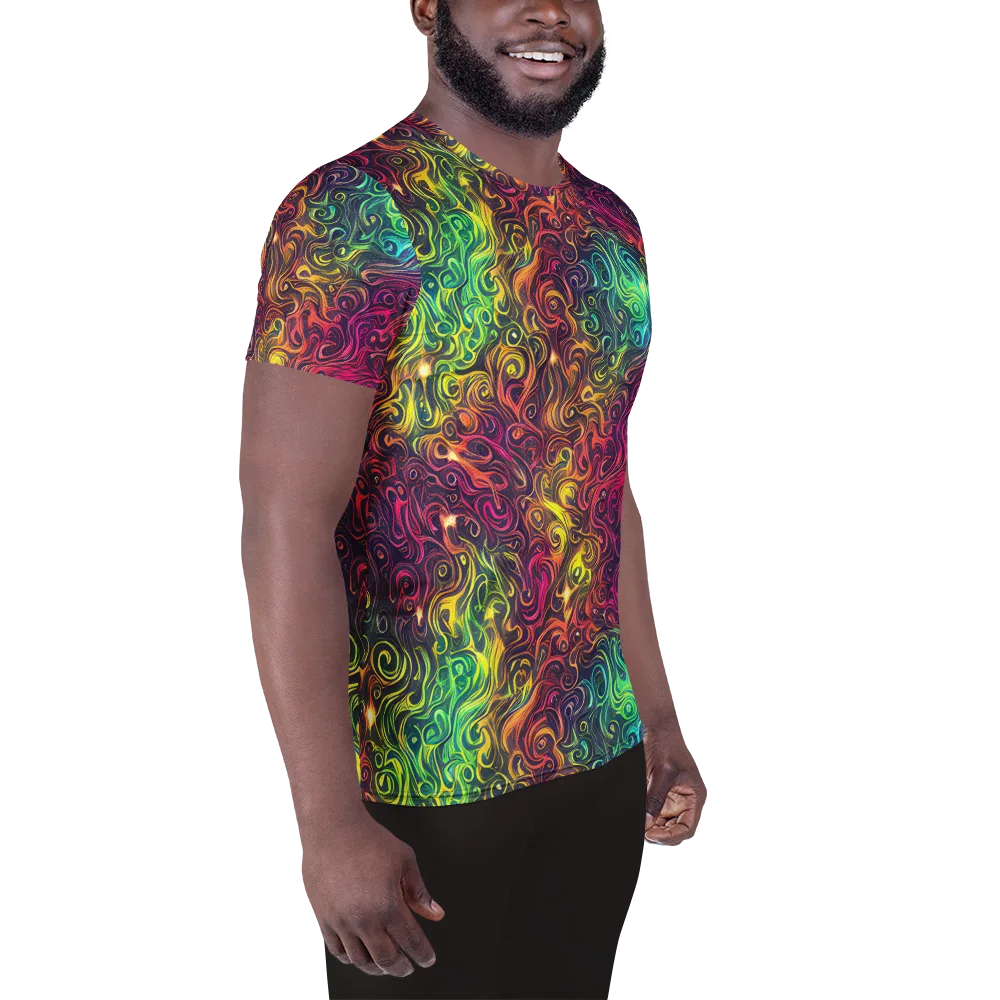 Ember And Tide on Men's Athletic T-Shirt — Right