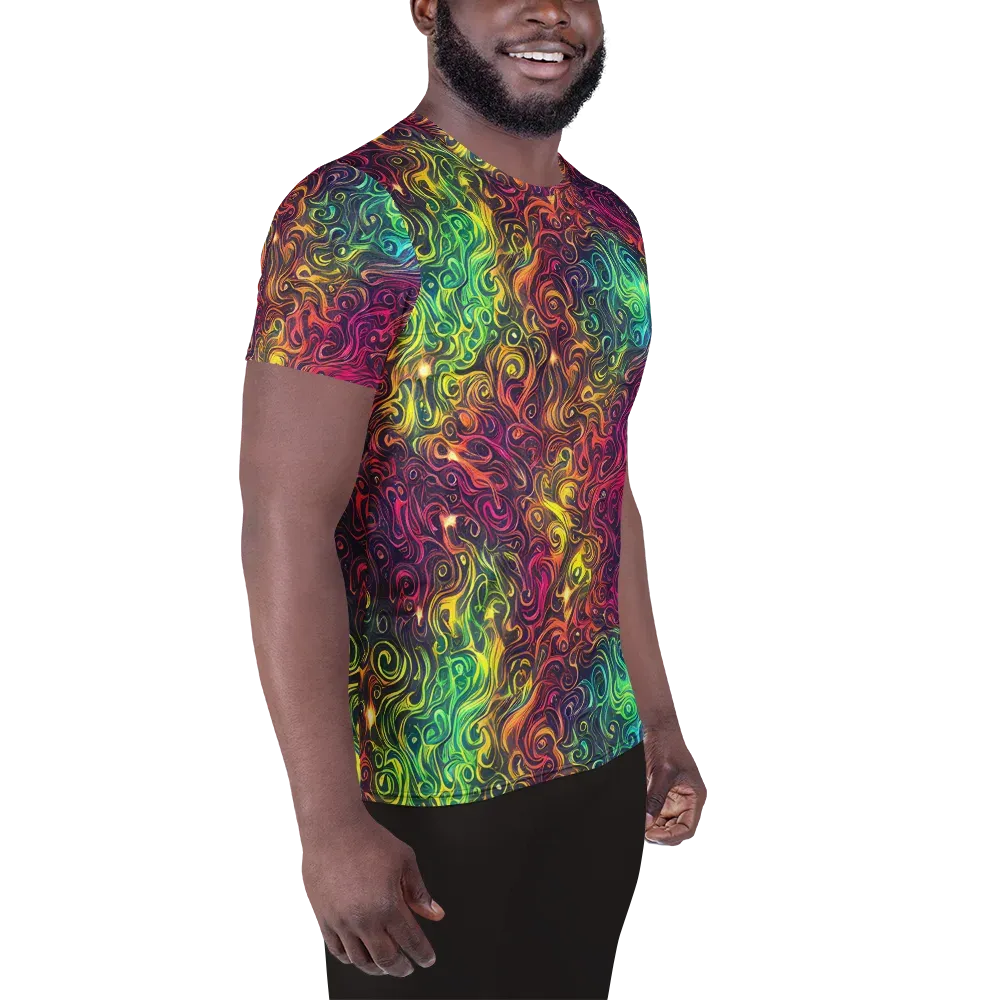 Ember And Tide on Men's Athletic T-Shirt — Right