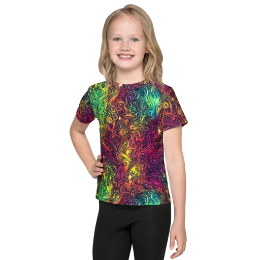 Ember And Tide on a Kids Crew Neck T-Shirt
