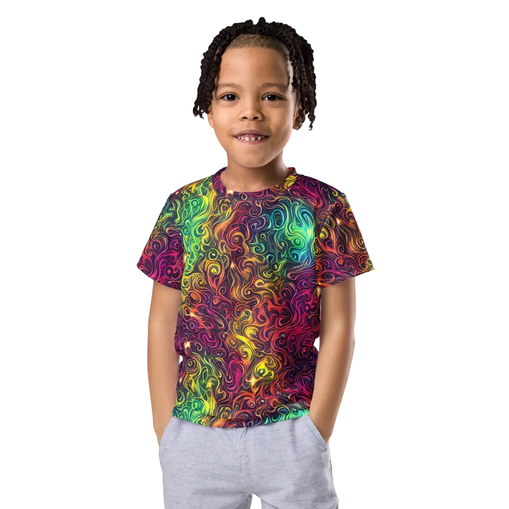 Ember And Tide on Kids Crew Neck T-Shirt — Front