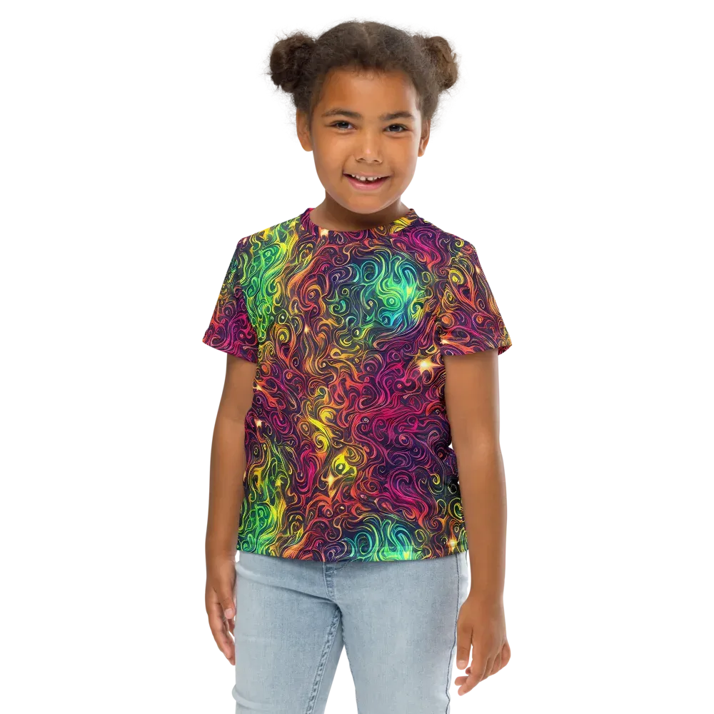 Ember And Tide on Kids Crew Neck T-Shirt — Front