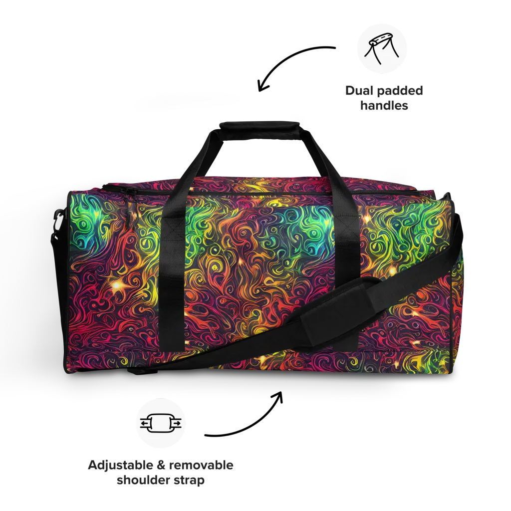 Ember And Tide on Duffle Bag — Front