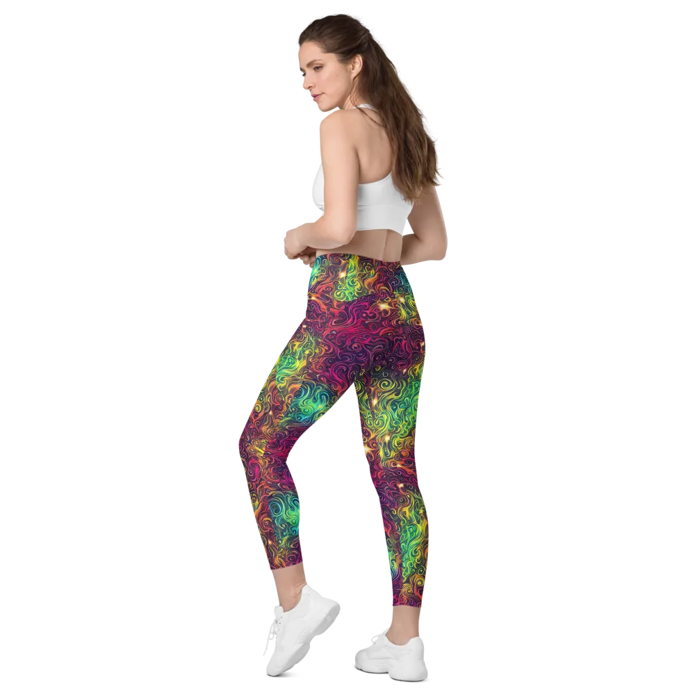 Ember And Tide on Leggings with Pockets — Left Back