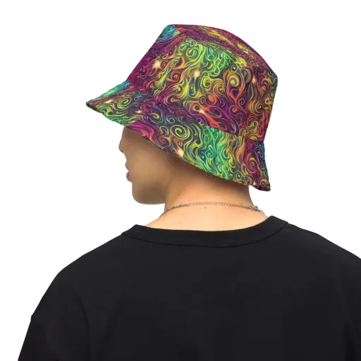 Ember And Tide on a Reversible Bucket Hat