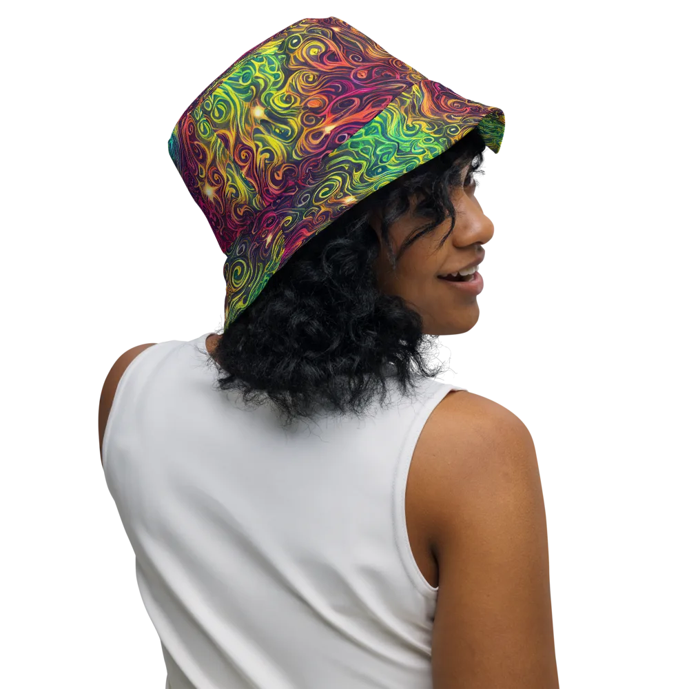 Ember And Tide on Reversible Bucket Hat — Right Outside