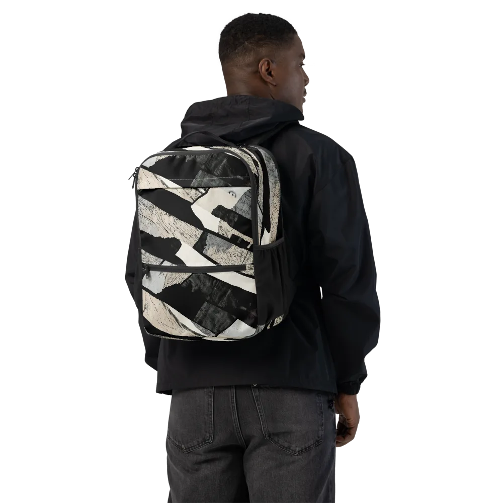 Blackwood Mosaic on Utility Backpack — Back