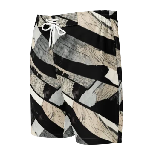 Blackwood Mosaic on a Men's Board Shorts