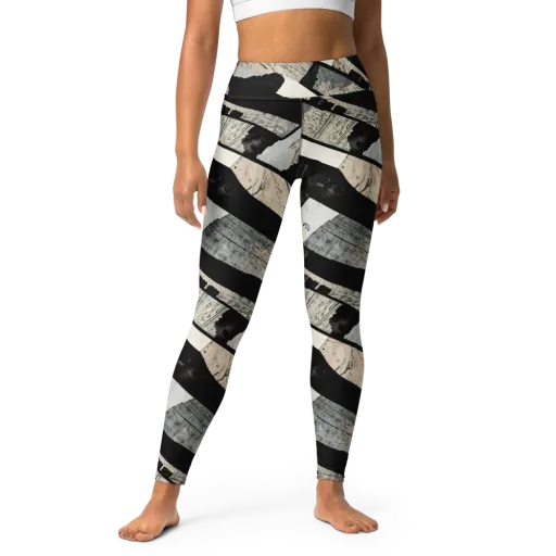 Blackwood Mosaic on a Yoga Leggings