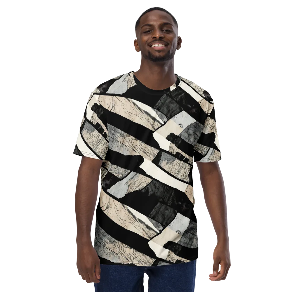 Blackwood Mosaic on Men's Crew Neck T-Shirt — Front