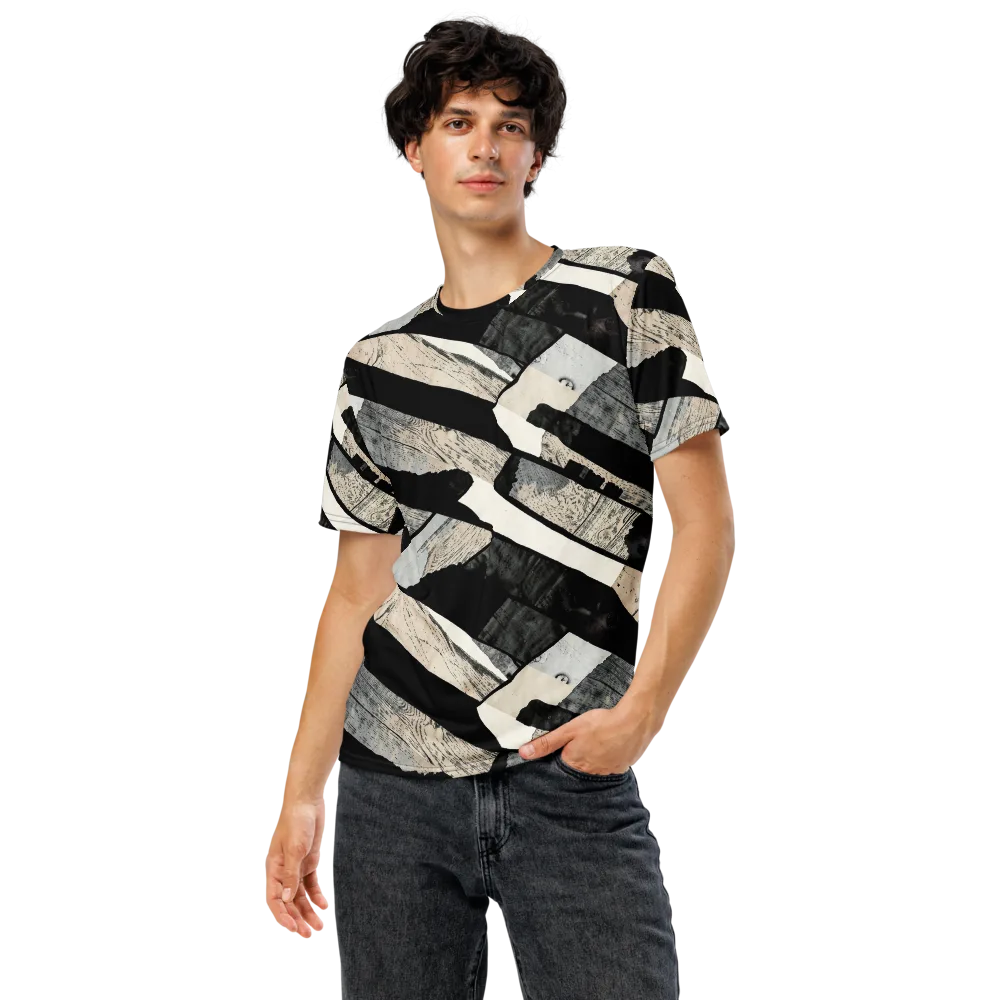 Blackwood Mosaic on Men's Crew Neck T-Shirt — Front