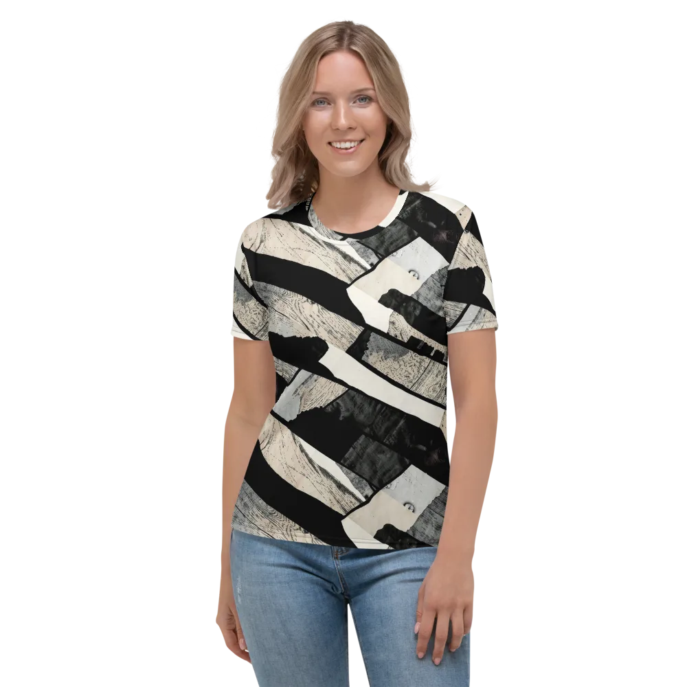 Blackwood Mosaic on Women's Crew Neck T-Shirt — Front