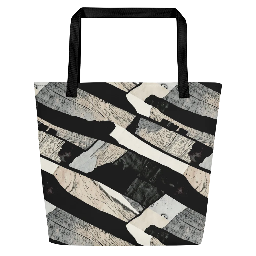 Blackwood Mosaic on Large Tote Bag W/ Pocket — Front
