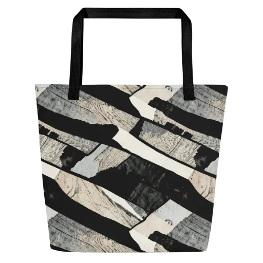 Blackwood Mosaic on a Large Tote Bag W/ Pocket