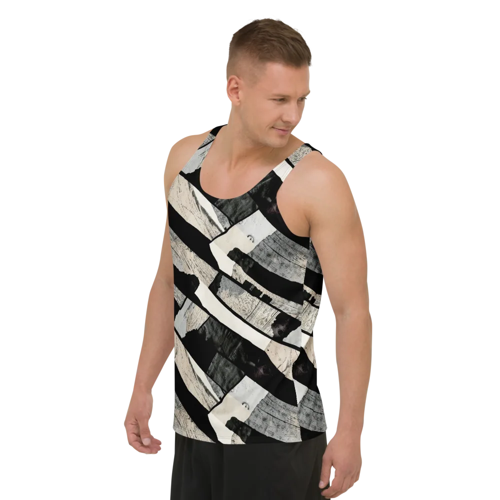 Blackwood Mosaic on Men's Tank Top — Left Front