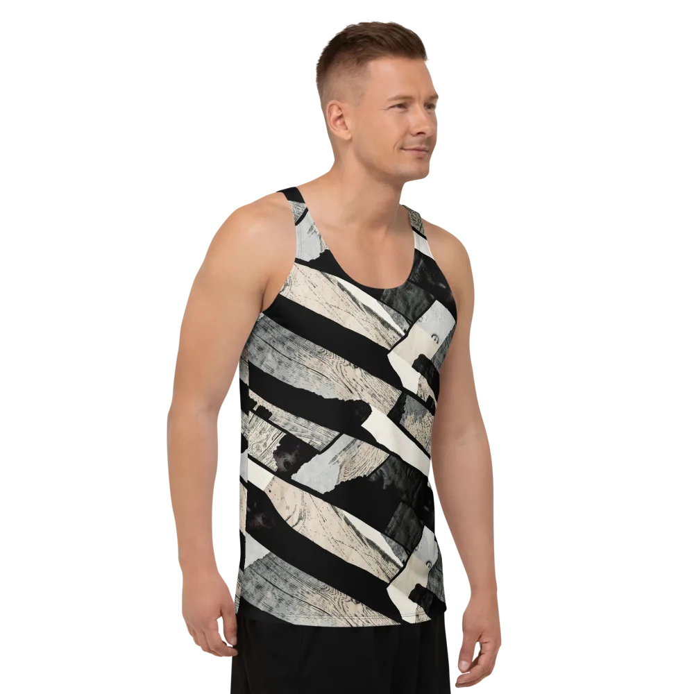 Blackwood Mosaic on Men's Tank Top — Right Front