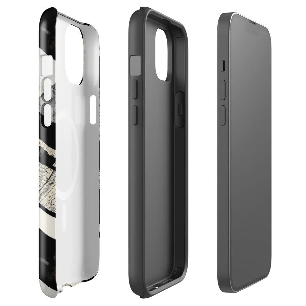 Blackwood Mosaic on MagSafe Tough Case for iPhone® — Front