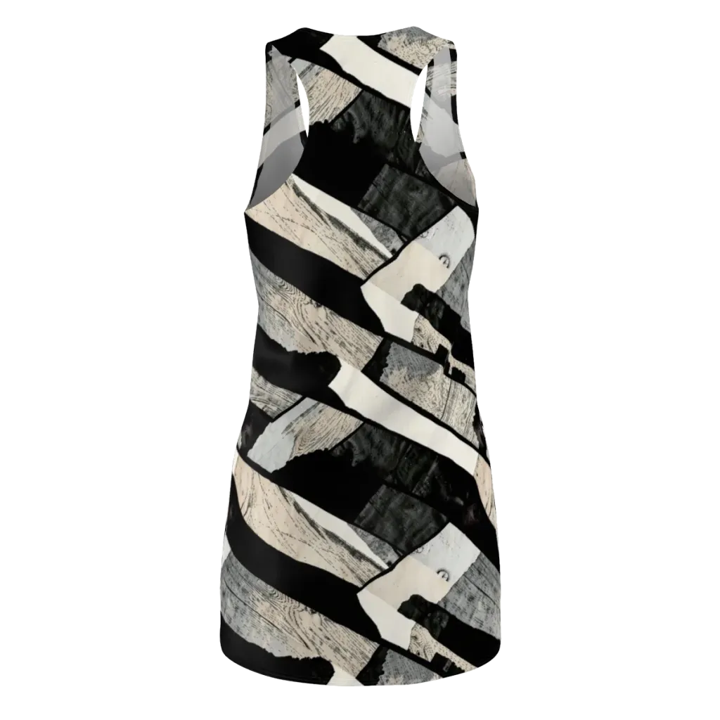 Blackwood Mosaic on Racerback Dress — Back