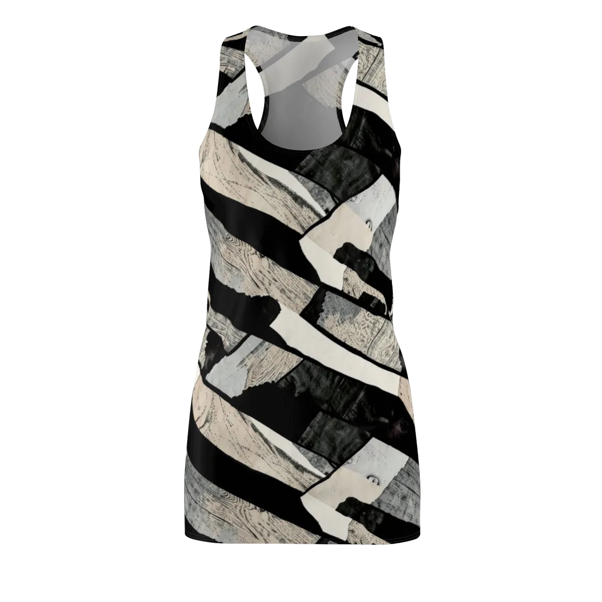 Blackwood Mosaic on Racerback Dress — Front