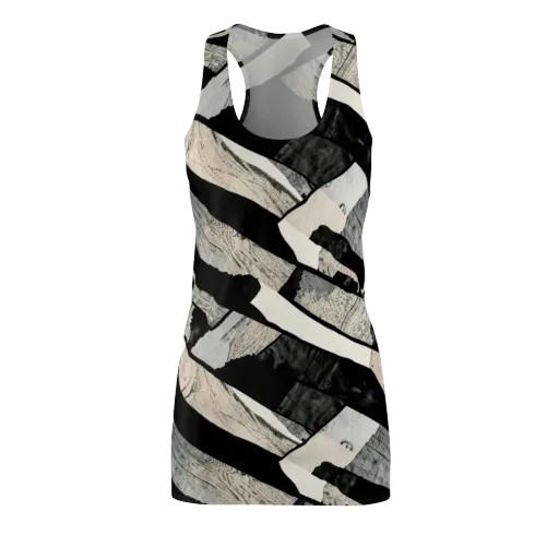 Blackwood Mosaic on a Racerback Dress