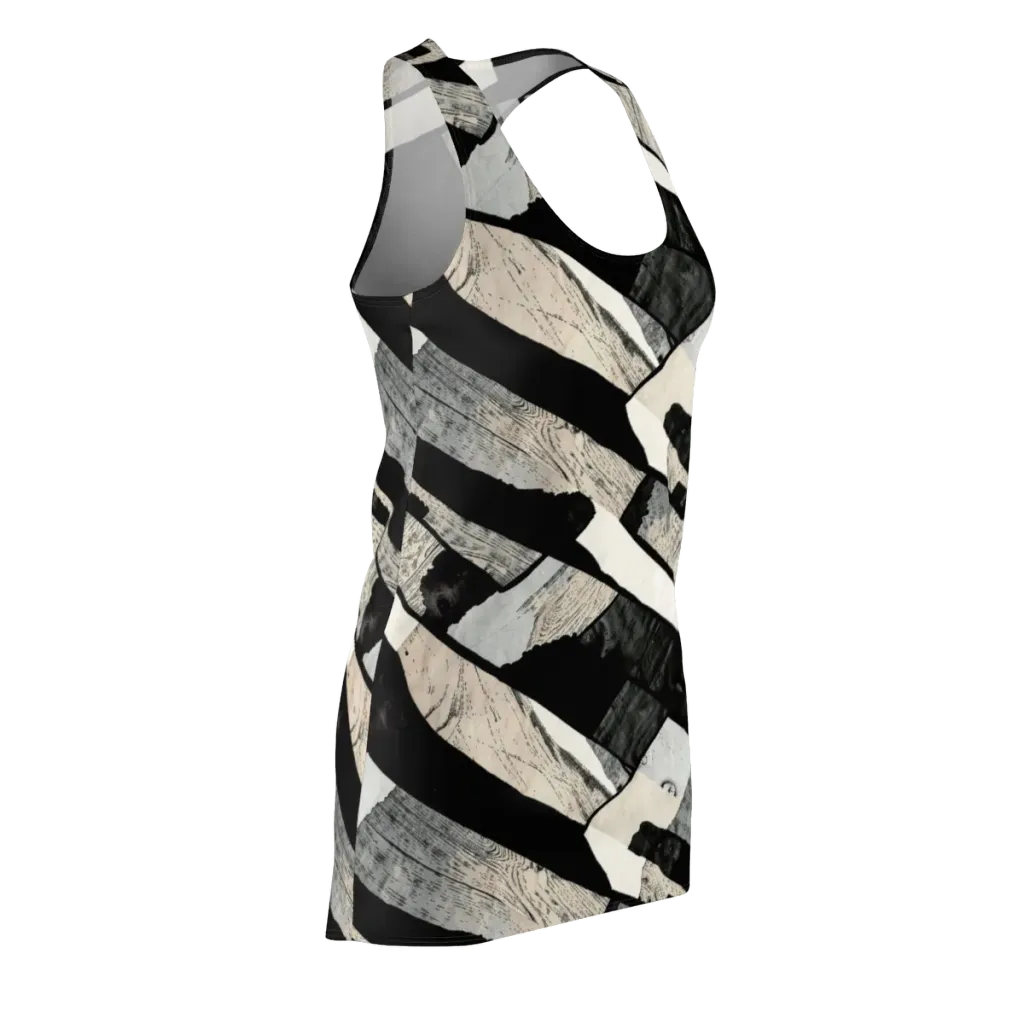 Blackwood Mosaic on Racerback Dress — Front Side