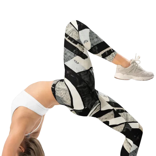 Blackwood Mosaic on a Leggings