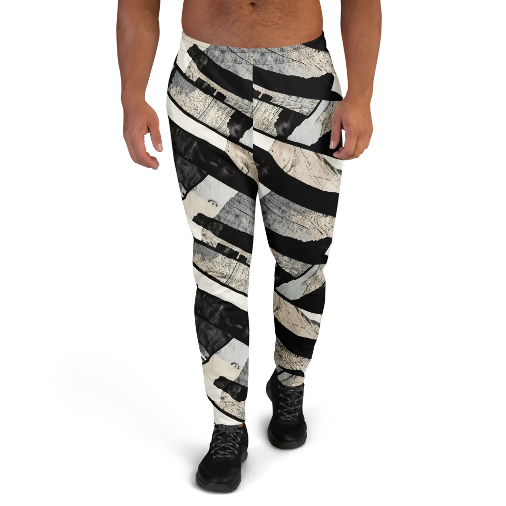 Blackwood Mosaic on Men's Joggers — Front