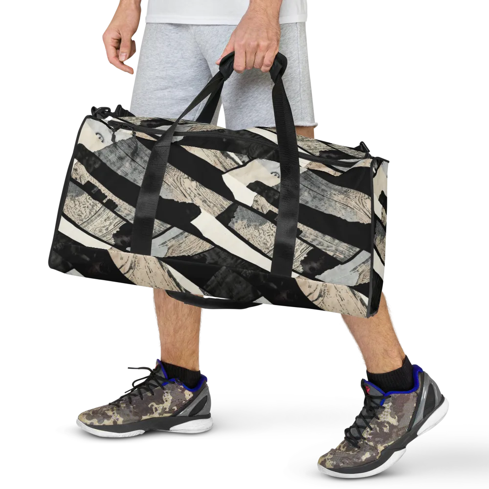 Blackwood Mosaic on Duffle Bag — Front