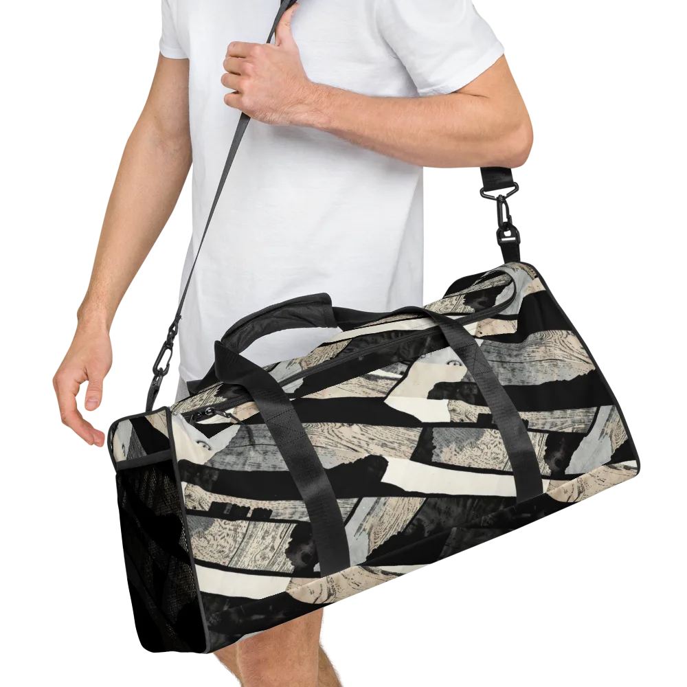Blackwood Mosaic on Duffle Bag — Right Front