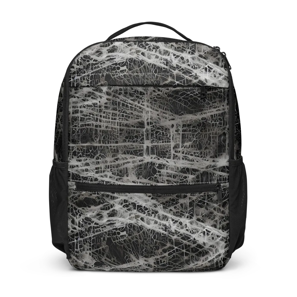 Monochrome Mesh on Utility Backpack — Front