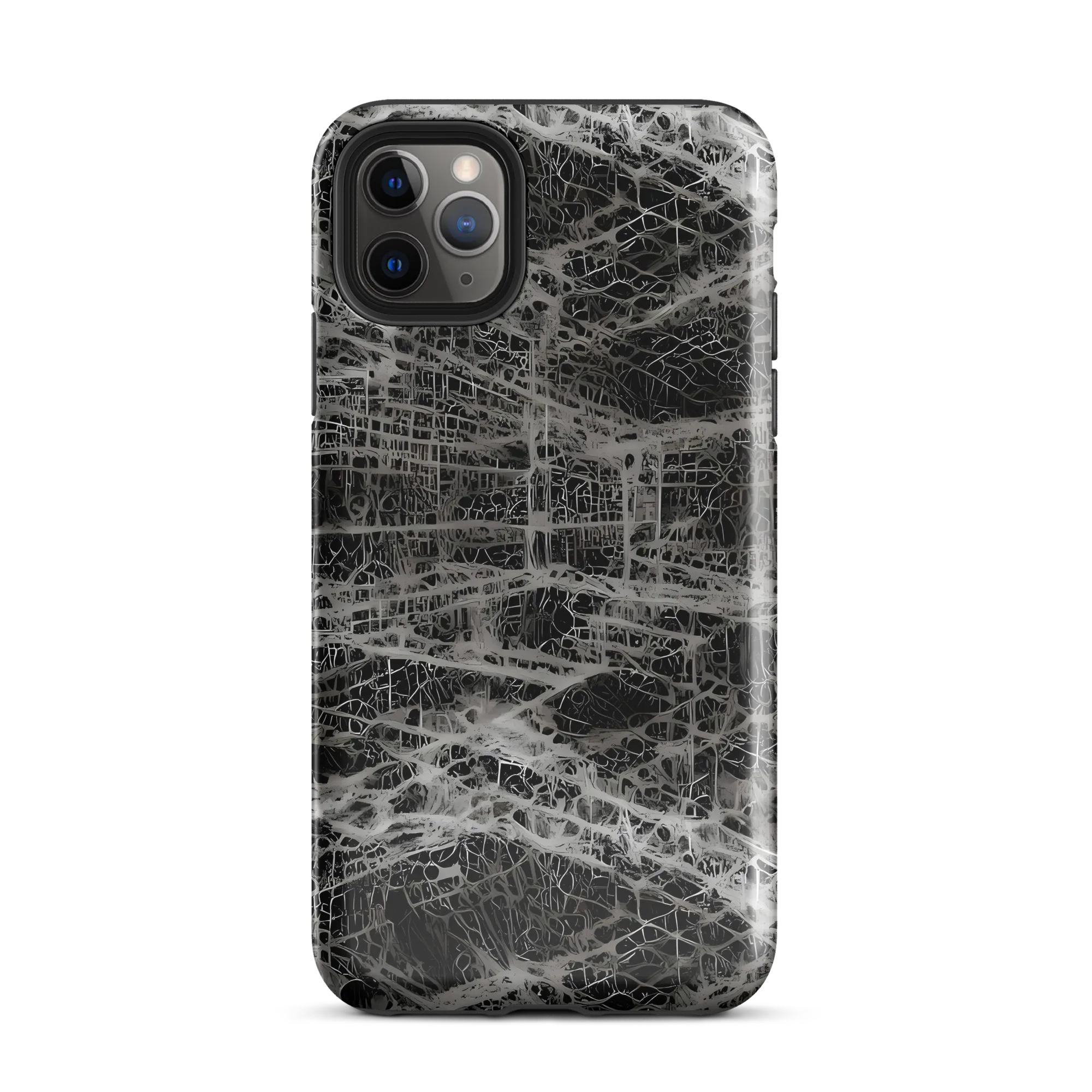 Monochrome Mesh on Tough Case for iPhone® — Front