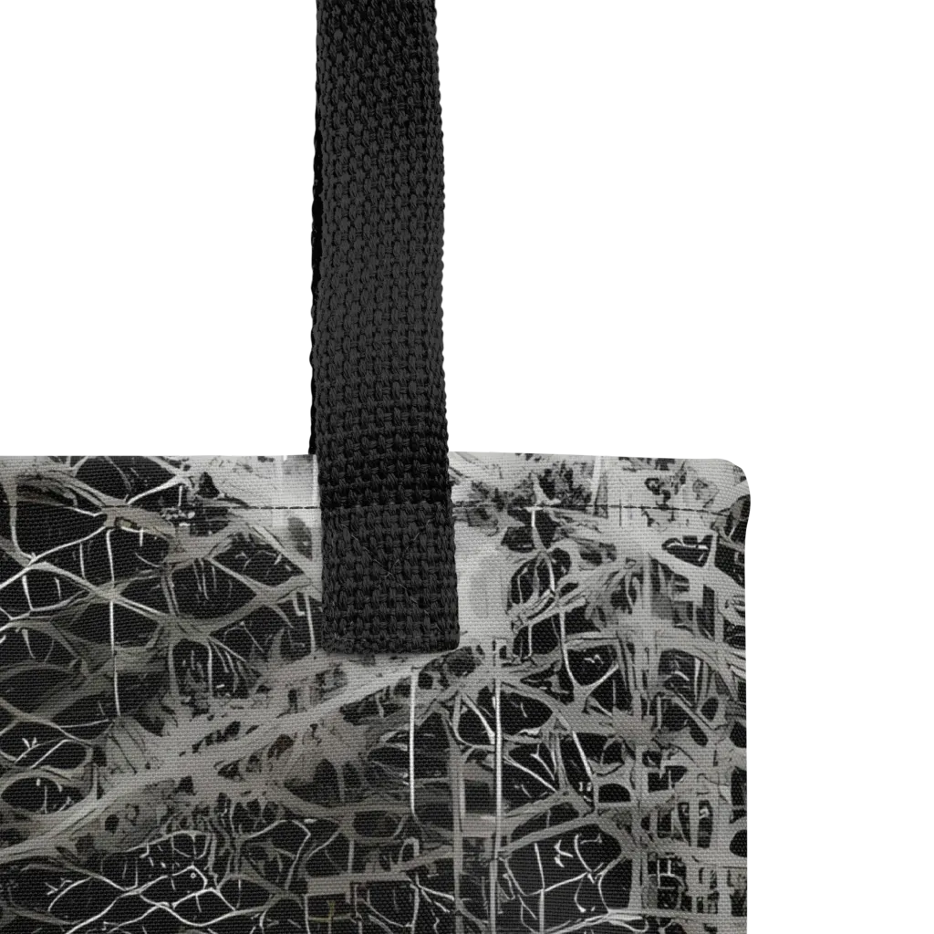 Monochrome Mesh on Tote Bag — Product details