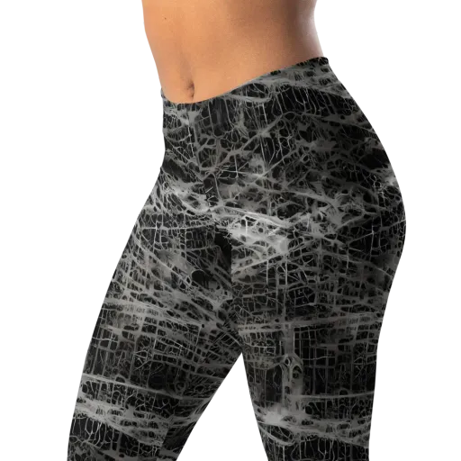 Monochrome Mesh on a Leggings