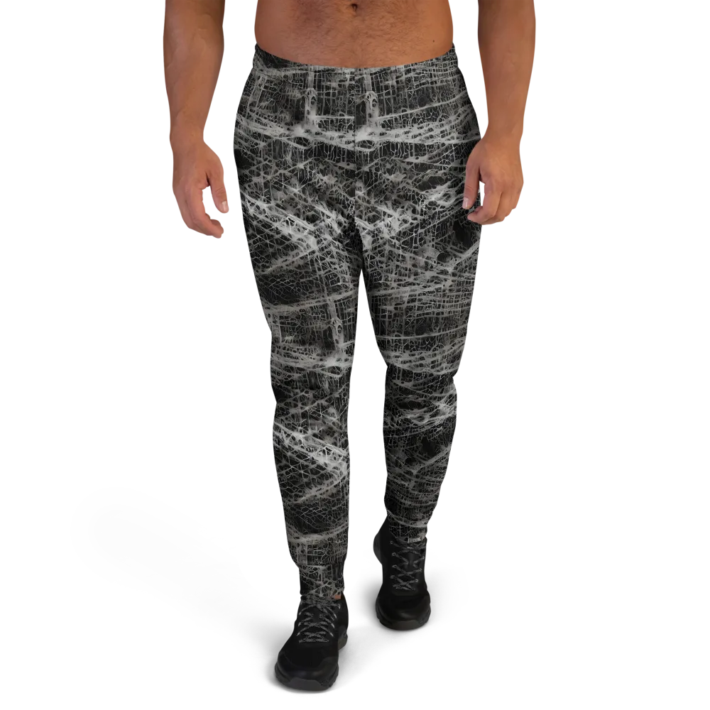Monochrome Mesh on Men's Joggers — Front