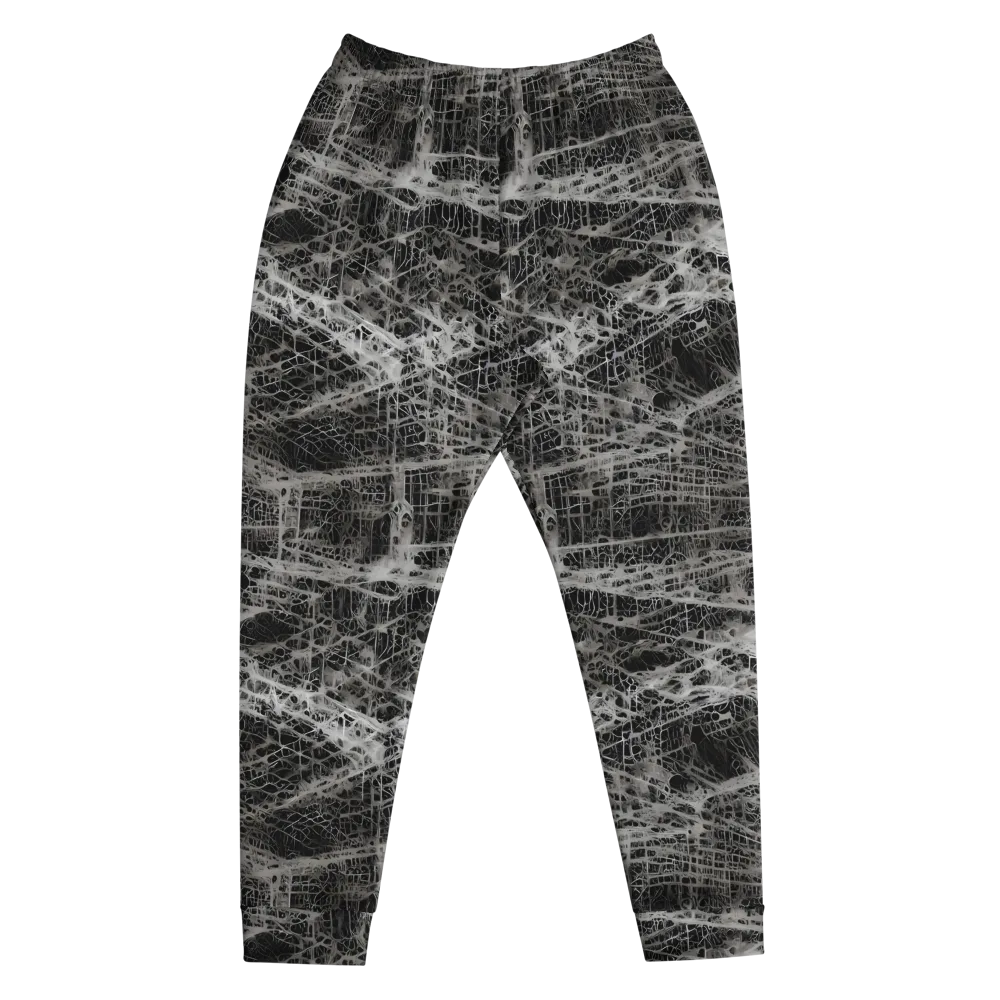 Monochrome Mesh on Men's Joggers — Front