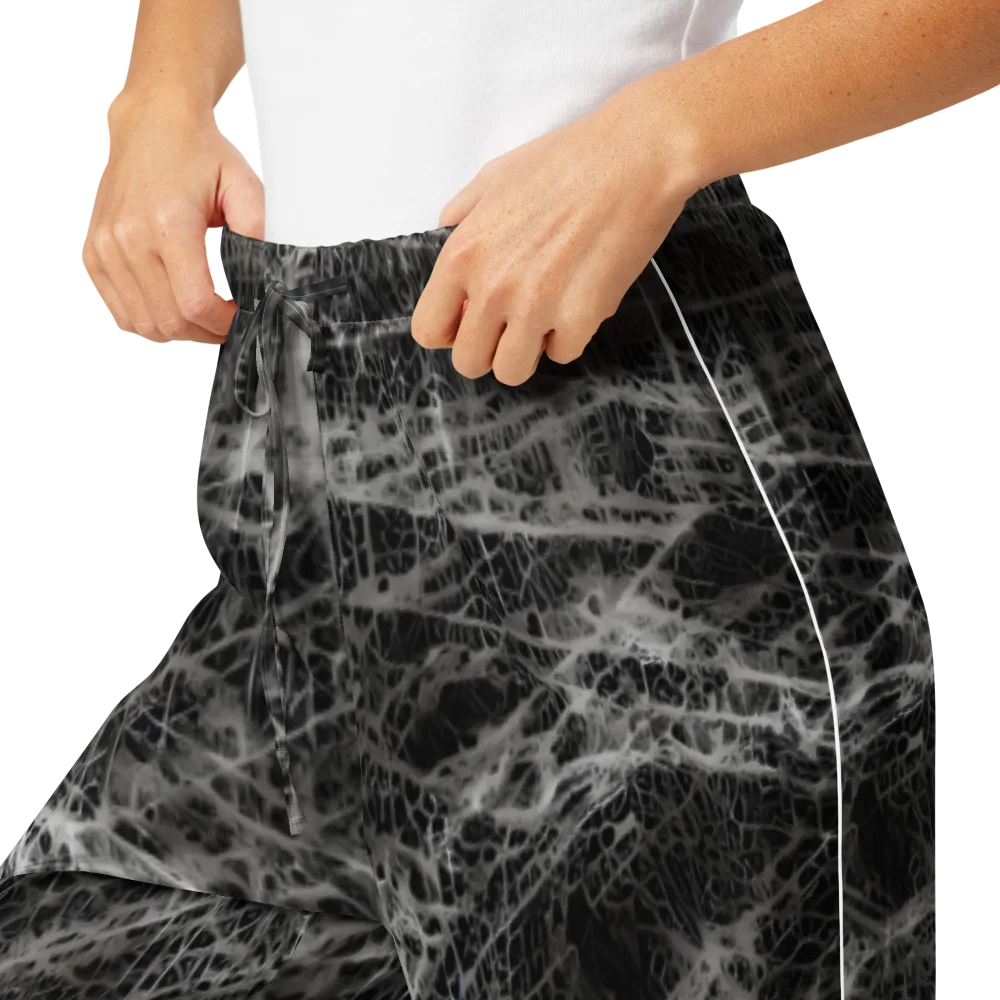 Monochrome Mesh on Women's Pajama Pants — Product details