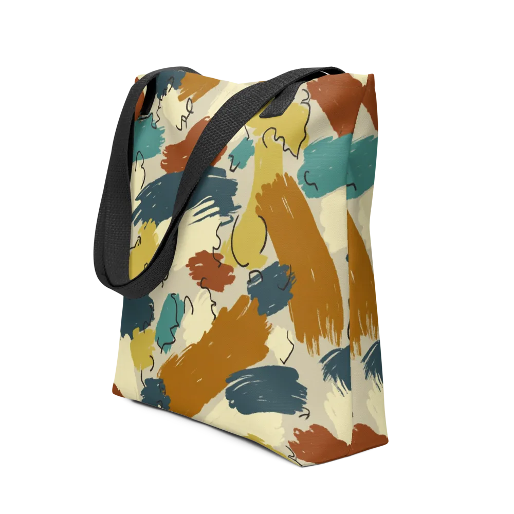 Ochre Gesture on Tote Bag — Front