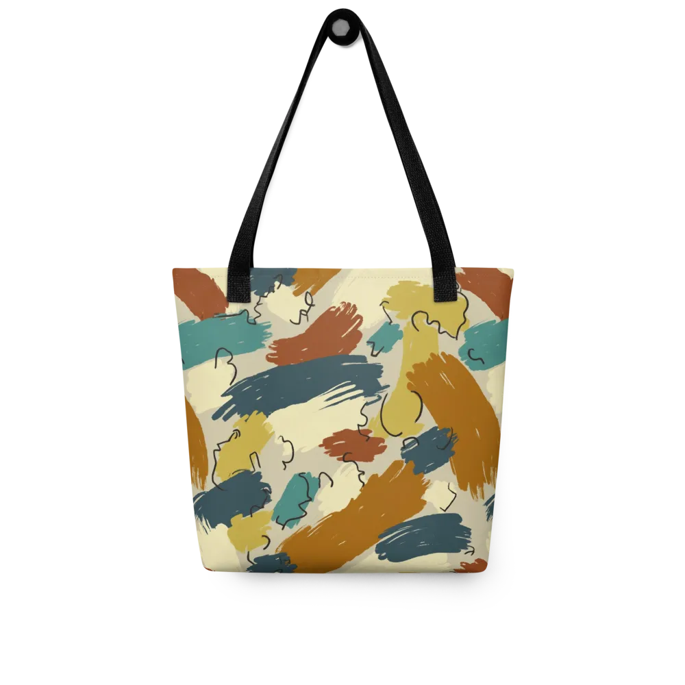 Ochre Gesture on Tote Bag — Front