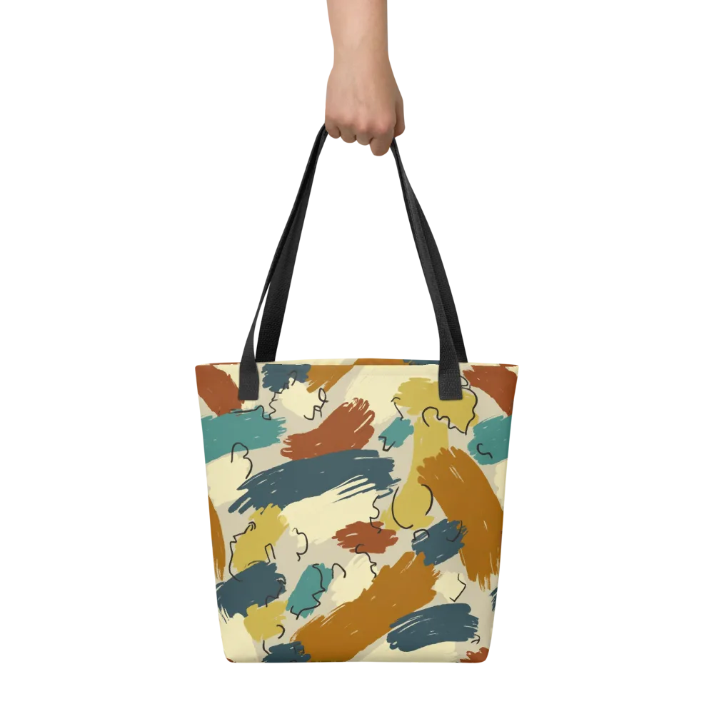 Ochre Gesture on Tote Bag — Front