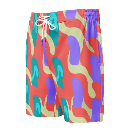 Meltwater Dance on a Men's Board Shorts