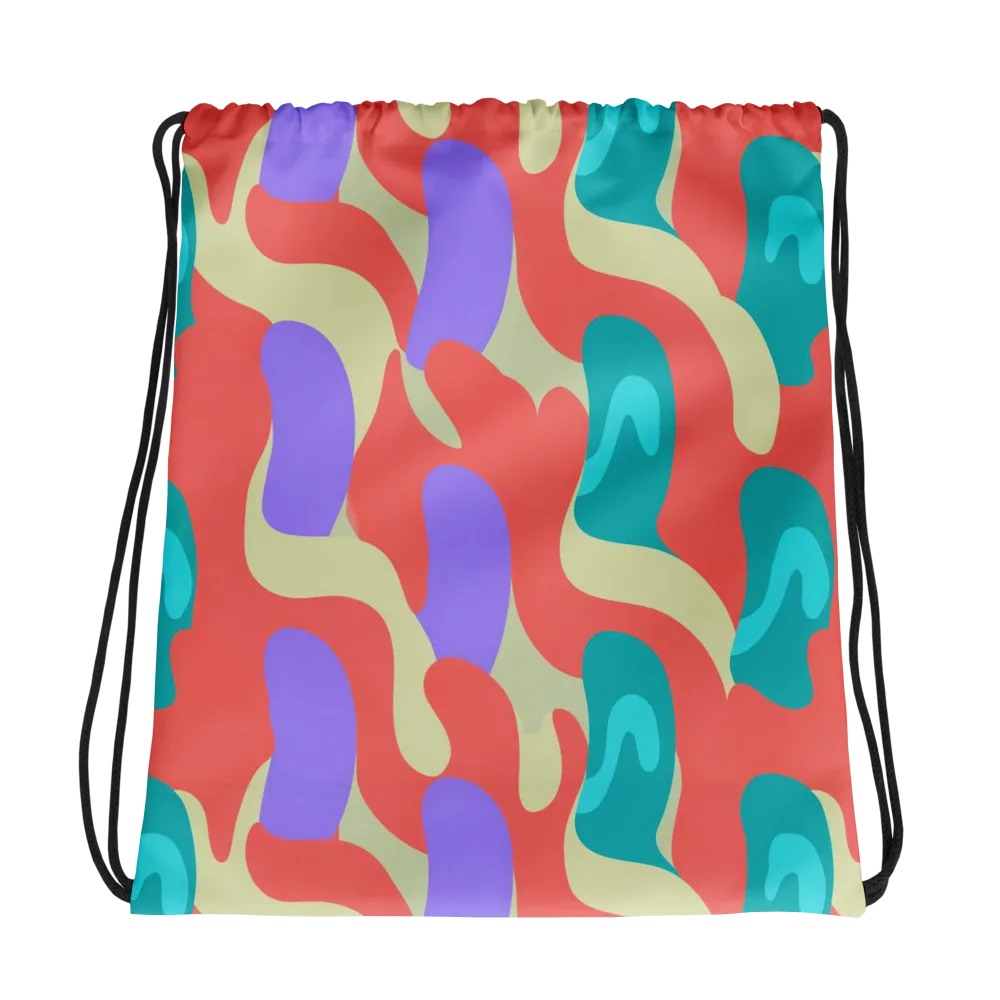 Meltwater Dance on Drawstring Bag — Photo