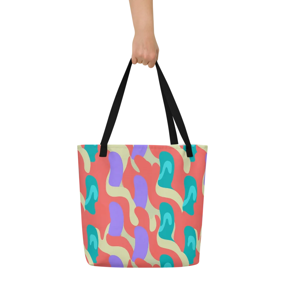 Meltwater Dance on Large Tote Bag W/ Pocket — Front