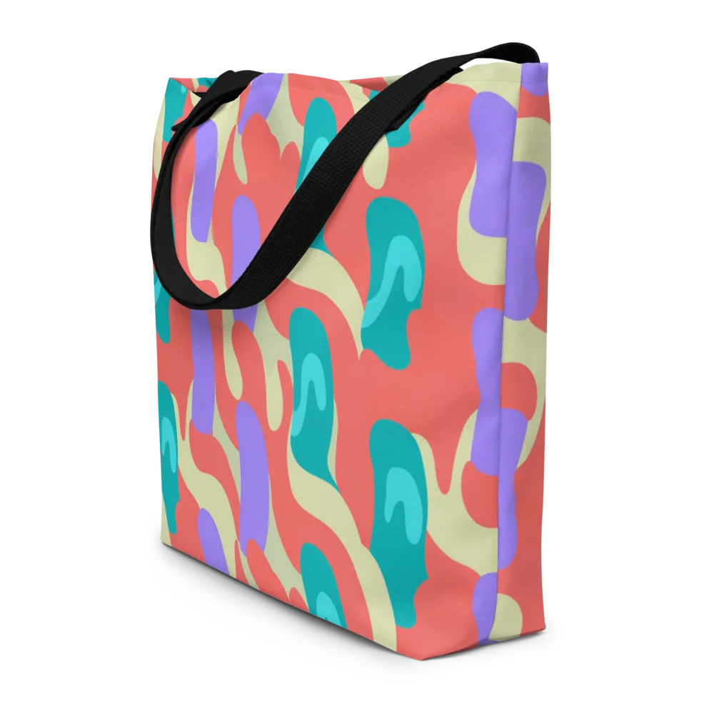 Meltwater Dance on Large Tote Bag W/ Pocket — Front