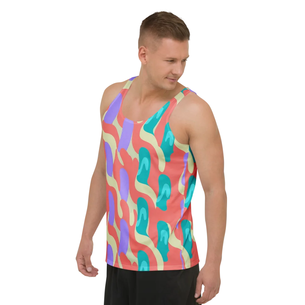 Meltwater Dance on Men's Tank Top — Left Front