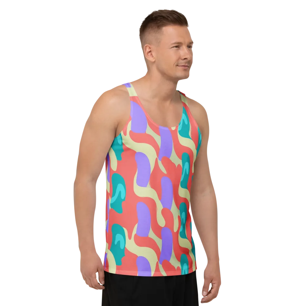 Meltwater Dance on Men's Tank Top — Right Front