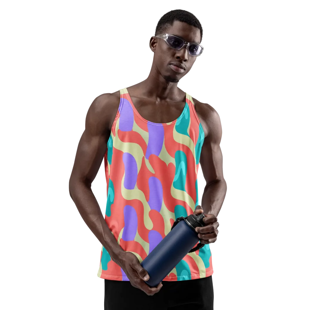 Meltwater Dance on Men's Tank Top — Front